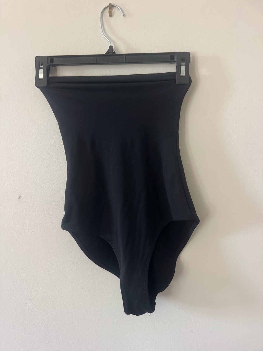 H&M Black High-Waist Cut Swim